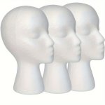 Adult Foam Mannequin Head For Hairdressing & Styling - No Stand Included