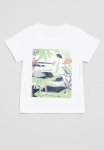 PoP Candy Printed Crew Neck Tee-white