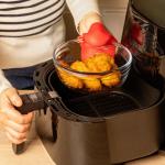 Glass Round Roaster Airfryer - Medium 26X23CM