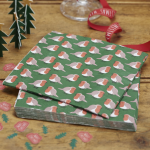 Christmas Robin Paper Napkins