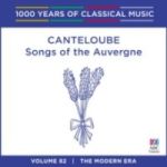 Canteloube: Songs Of The Auvergne The Modern Era Cd