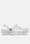 Crocs Classic Starry Glitter Clog T - White