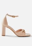 Cotton On Sabrina Block Heel - Neutral gold Smooth