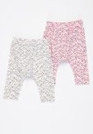 Cotton On 2 Pack Leggings - White & Pink