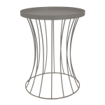 Cordset Large Side Table - Dark Admirality Grey