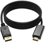Unique Display Port To HDMI Cable 1.8M