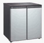 Goldair GUSS-240 Double Door R7899.00 Under Counter Fridge Silver 240L