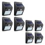 Dmart Set Of 6 Pip Motion + Cds Night Sensor Solar LED Wall Light