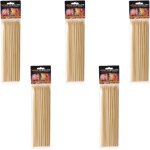 Skewers Bamboo 25CM 50PCE 4MM H&l Wood Baking Tools Kitchen Tool Set