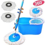 360 Magic Spin Mop Bucket Set - Blue