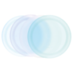 Plastic Plate Set 25CM 4 Piece