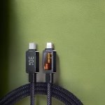 30W Type-c To Iphone-lightning Cable With Fast Charging LED Display