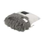 Sofa Side Cover 84X31 - Flokati - Grey