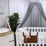 Cot Storage Bag Side Of Cot Muslin Or Leather