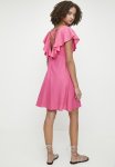 Frill Detail MINI Fit & Flare - Hot Pink.