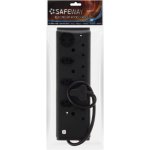 Safeway 8 Way Multiplug Black