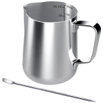 Milk Frothing Pitcher With Art Pen