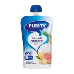 Purity Pouch Dairy With Tropical Fruit 110ML From 6 Months