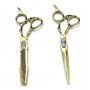 6 Inch Double-sided Sword-shaped Hairdressing And Barbering Scissors