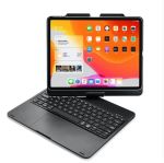 Tuff-Luv Pro-elite Bluetooth Clam Shell Keyboard Shell Case With Touchpad For Apple Ipad Pro 12.9" 2018-2021 Pen Holder & Backli