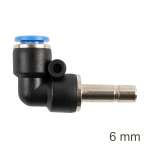 AirCraft Insert Elbow Pu 6MM