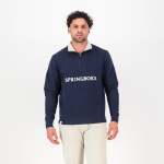 Word Quarter Zip Sweat-navy - 4XL