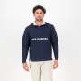 Word Quarter Zip Sweat-navy - 4XL