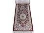 Bk Carpets & Rugs - Persian Inspired Medallion Style Indoor Runner - 80CM X 4M - Maroon Red - Beige