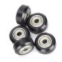 5-PACK Pom Pulleys - Black 625ZZ
