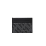 Ikon Monogram Cardholder -black