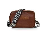 Penny Bag Coffee leopard - Coffee leopard - Leather