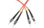 FPD50 ST 01 St 50 125 Duplex Patch Cord 1M