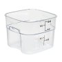 Square Polycarbonate Storage Container Clear 12 Ltr - SCS4010-C