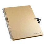 A3 Brown Paper Display Book - 40 Sheets - Spiral Pad