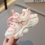 Casual Comfortable Low Top Thick Bottom Sneakers For Girls Breathable Wear-resistant Running Shoes For All Seasons