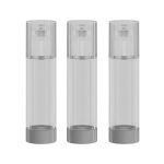 3 Pack - 80ML Refillable Fine Mist Cosmetic Spray Bottle - Transparent