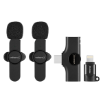Volkano X Prodigy Series Wireless Lavalier Microphone - Black