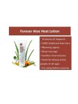 Forever Aloe Heat Lotion Soothing Relief For Muscle & Back Pain