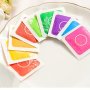50pcs Assorted Scented Air Freshener Squares - Wooden Aroma Chips For Clothes Odor & Moisture Control Ideal For Vehicle Freshness