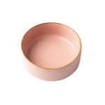 Flat Stackable Pink Nibble Bowl