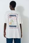 Oversized Graphic T-Shirt - XL Optic White