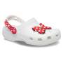 Disney Minnie Mouse Classic Clog Toddler Age 1-5 - White/red / C10