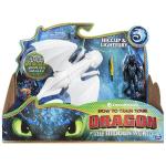 Dragon With Armored Viking Figure - Hiccup & Lightfury