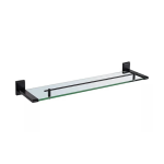 B Series - Glass Shelf Blackened Brass