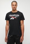 Reebok Identity Big Logo Tee - Black white vector Red