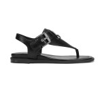 Cassiane Flat Thong Sandal -black