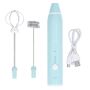 Cordless Electric Milk Frothers Cream Blender For Coffee Drinking Shop C