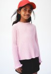 Rib-knit Jumper - Pink