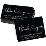 50 Thank You Cards Hot Stamped Thank You Cards Commercial Decoration Stickers Label Cards Gift Packaging Thank You Cards Gift Pa