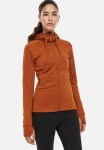 Mid Layer Jacket - Brown Orange
